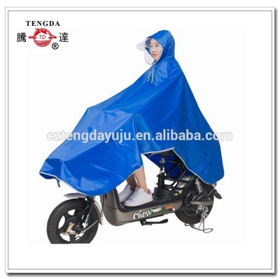 waterproof polyester motorcycle rain poncho